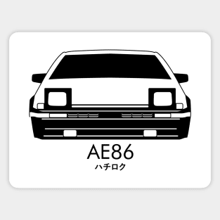 Toyota AE 86 Trueno JDM Car Legend Magnet